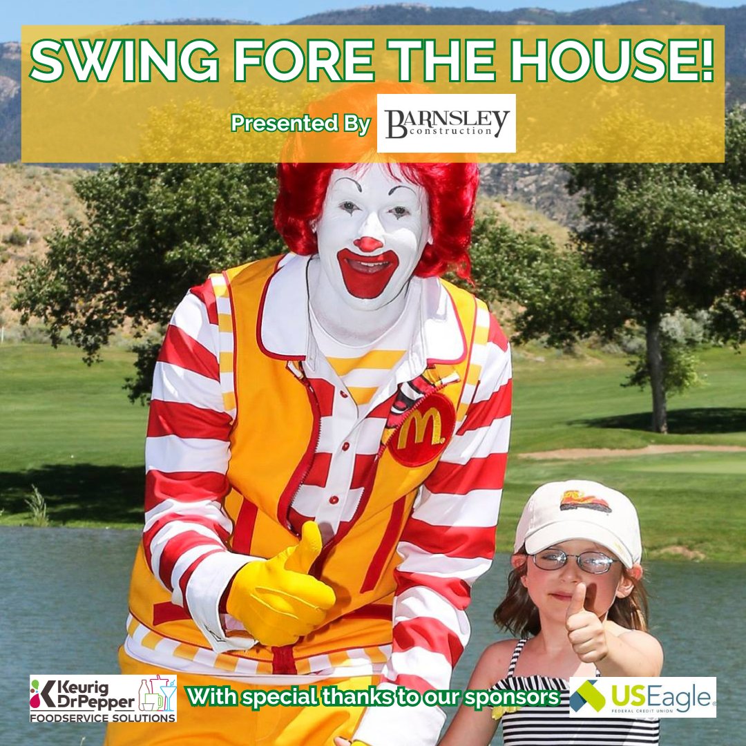 It's here! 🤗 Swing Fore the House is TODAY! Grab your clubs, gather your team, and let's hit the greens for a day of fun and fundraising. Together, we're making a difference! 🏌️‍♀️🙌