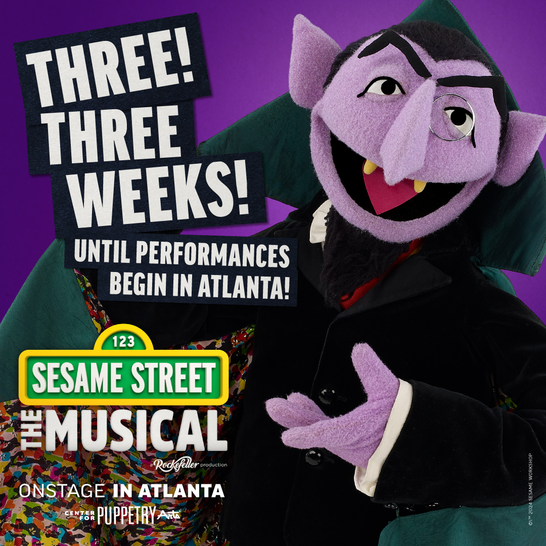 The COUNTdown begins! Atlanta, mark your calendars and grab your tickets for Sesame Street the Musical by visiting the link in our bio.
#SesameMusical #SesameStreet #CFPA #Rockefeller #Atlanta #ComingSoon #AtlantaEvents #ATLEvents #ATL #AtlantaLife #ATLThingsToDo #AtlantaCulture