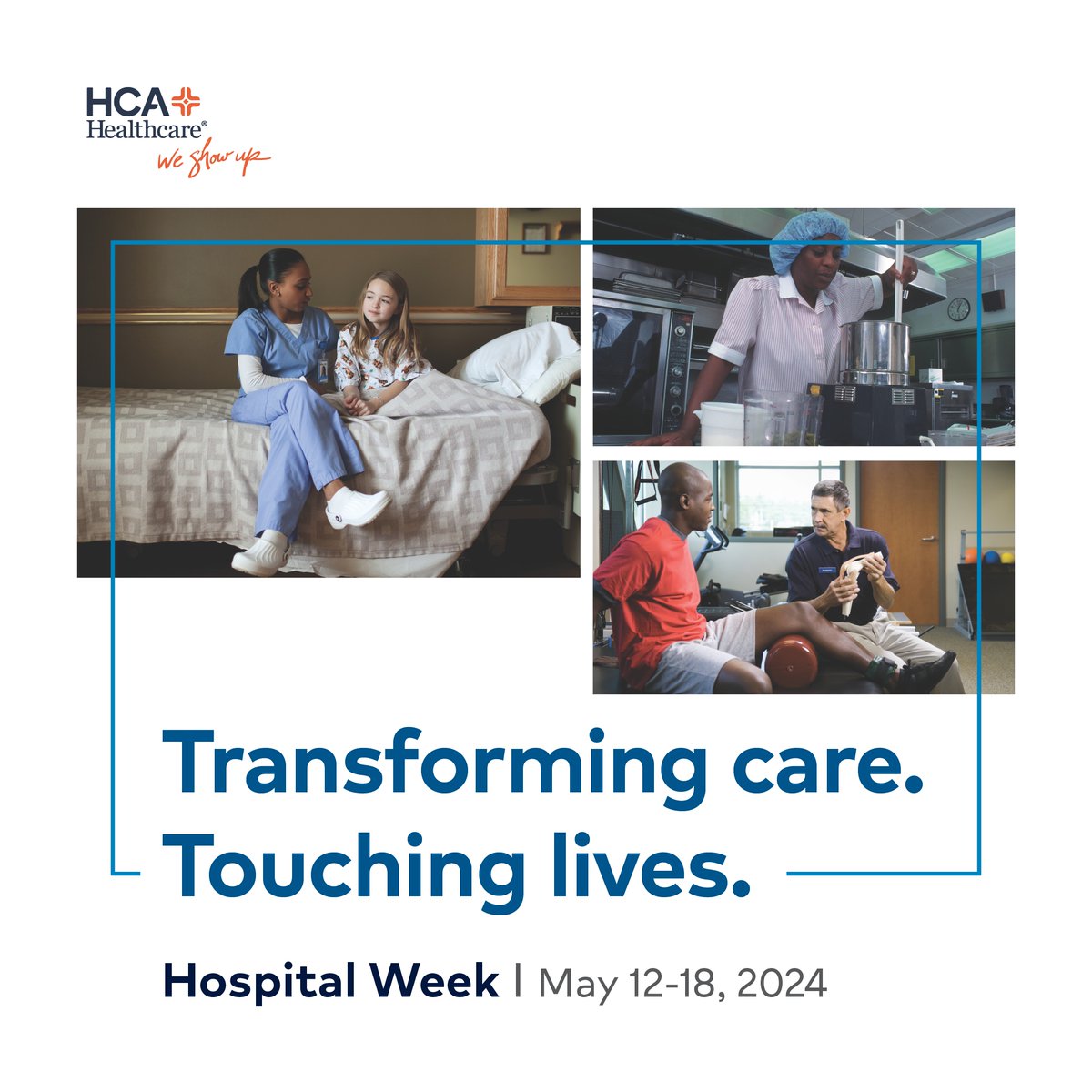 During National #HospitalWeek, HCA Midwest Health is proud to join our larger @HCAHealthcare network to honor each colleague who makes a positive impact in the lives of our patients and community members each day. Thank you for transforming care and touching lives.