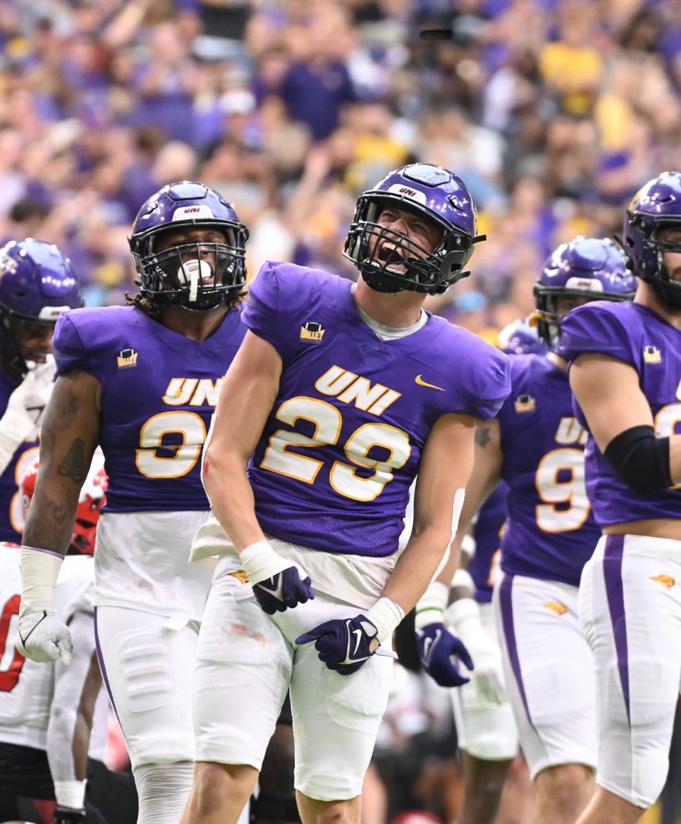 Blessed To Receive A D1 Offer From The University Of Northern Iowa ! @BryceJones94 @CoachHardeman @E_Westbrooks20 @ConroeTigersFB