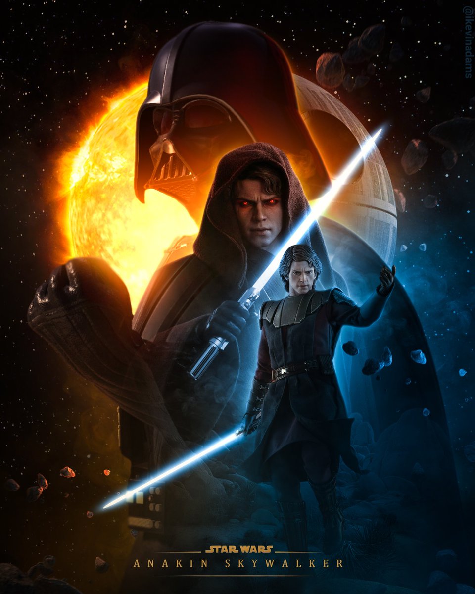 XDarthThunderX's tweet photo. The chosen one Anakin Skywalker ✨ https://t.co/TNat3HK0Bb