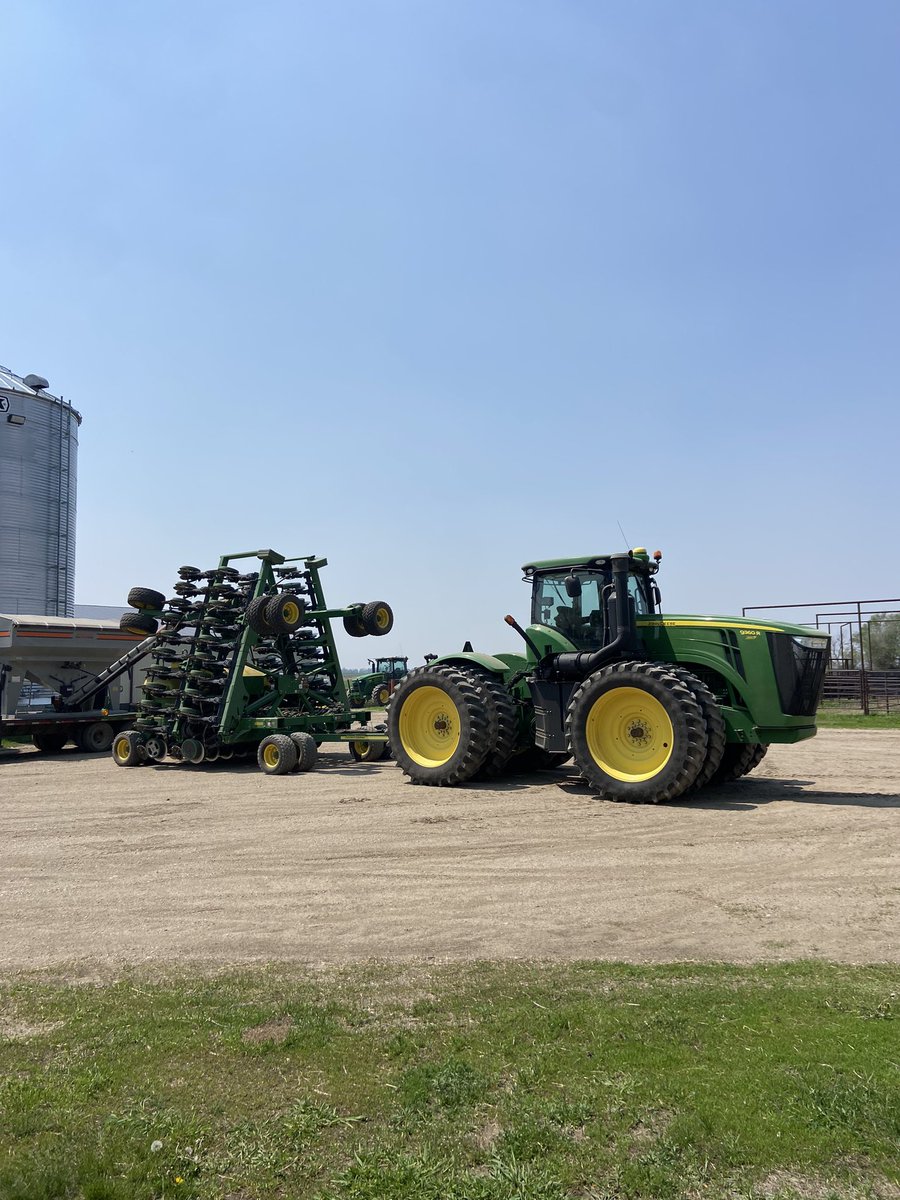 After a 16 day rain delay, we’re finally going planting again