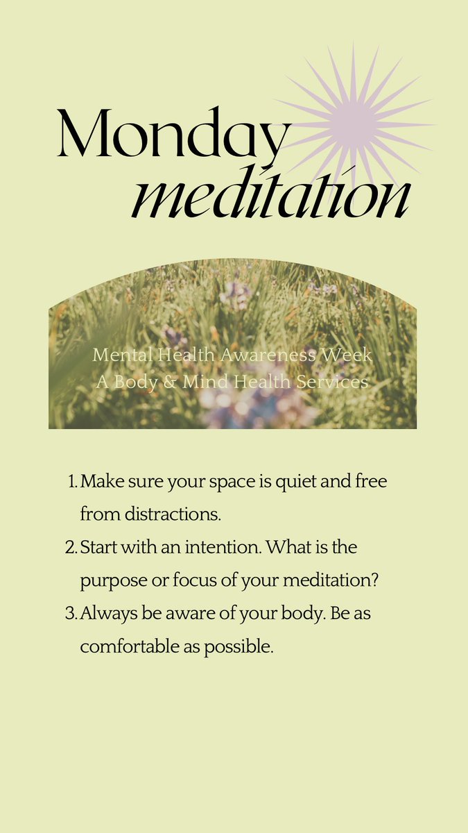 This week is Mental Health Awareness Week. We are going to post daily challenges for each day of the week that will help your mental health! Comment when you have completed it and if you liked it! #abmhealthservices #idahomentalhealth #healthybodyhealthymind❤️