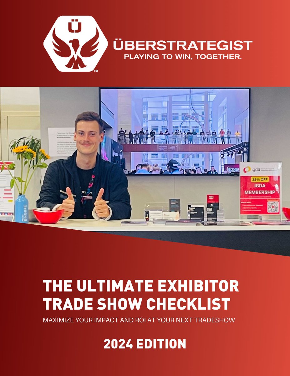 Want to stand out at your next tradeshow? Our checklist has design tips and engagement strategies to help you make a lasting impression! Download today and be the talk of the event 🎨💡Download now! ➡️ bit.ly/3SU3Exc

#EventMarketing #TradeShowTips #gaming