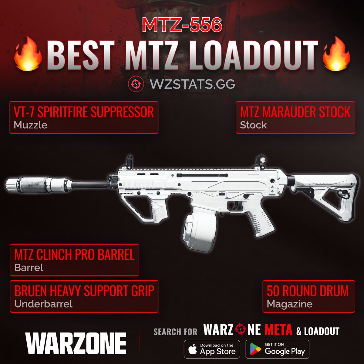 ‼️🚨 #1 BEST MTZ-556 LOADOUT 🚨‼️

#Warzone