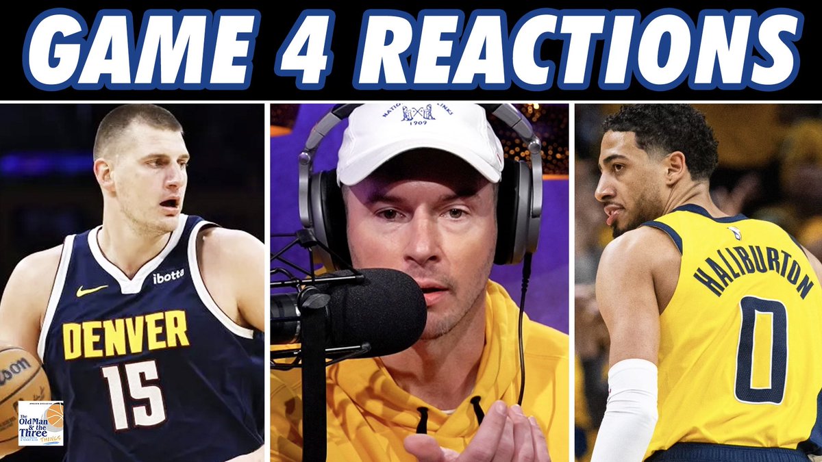 .@jj_redick and @LegsESPN break down the Nuggets and Pacers' comebacks from 0-2 on today's episode of The Old Man and the Three Things. Watch: youtu.be/I81vO8loXX4