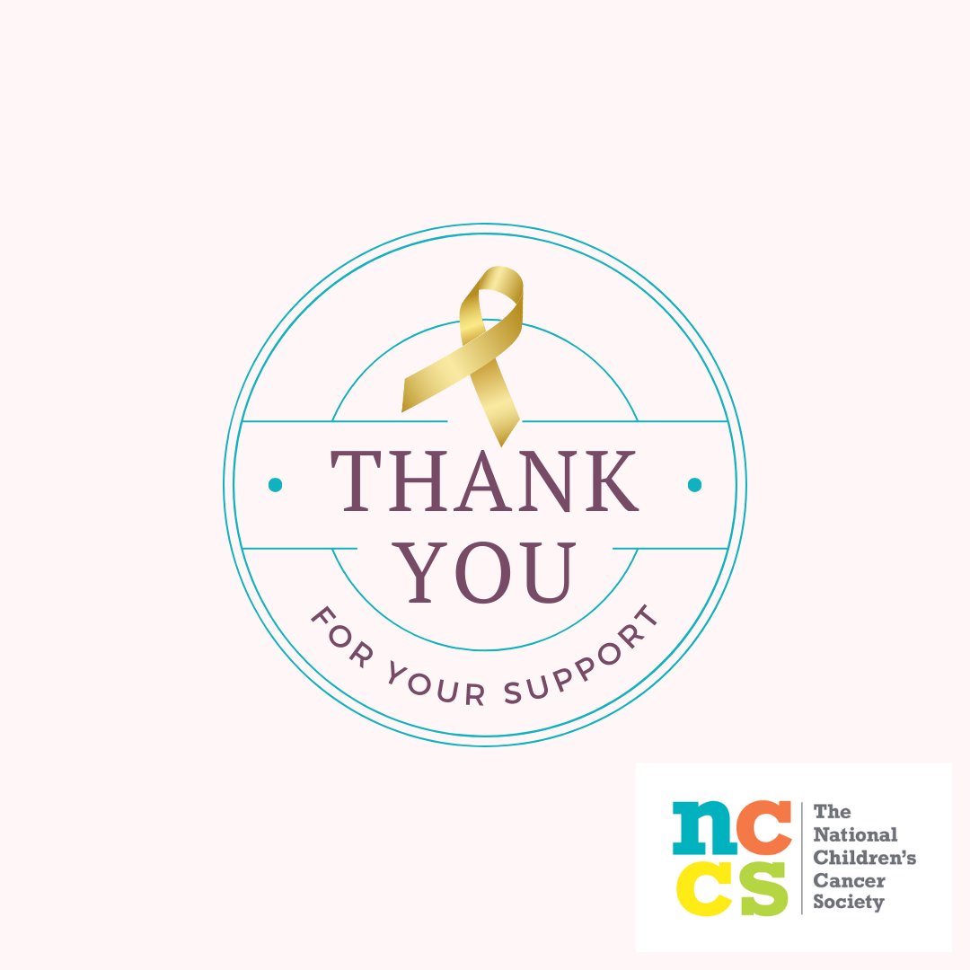 Thank you, friends, for your commitment to the NCCS! Your donations, kindness, and even your social media interactions mean so much to us. theNCCS.org
#theNCCS #childhoodcancer