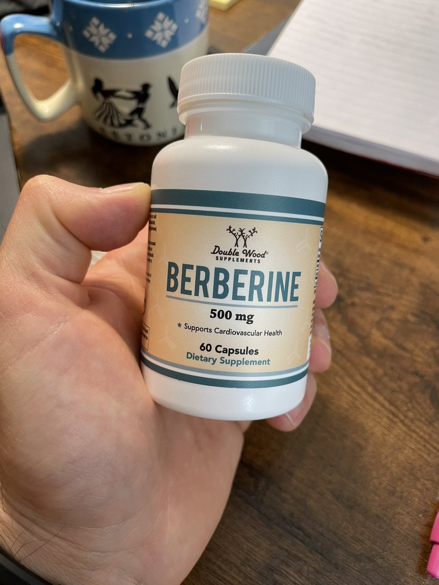 For those interested, this is the berberine I use - Double Wood. Not an affiliate. Have used their products for years & gotten optimal biofeedback from bloodwork when testing.