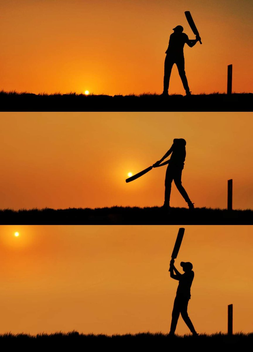 Stay focused and hit the shot...! 
Cricket with sunset ☀️🏏
Credit: .@AadityaBhat3

Device :Xiaomi 12

#mobilephotography #sunset #mysunset #sunsetsilhouette #mysunsetstory #creative #StorytellingMagic #storytelling #sunset #viral #xiaomi