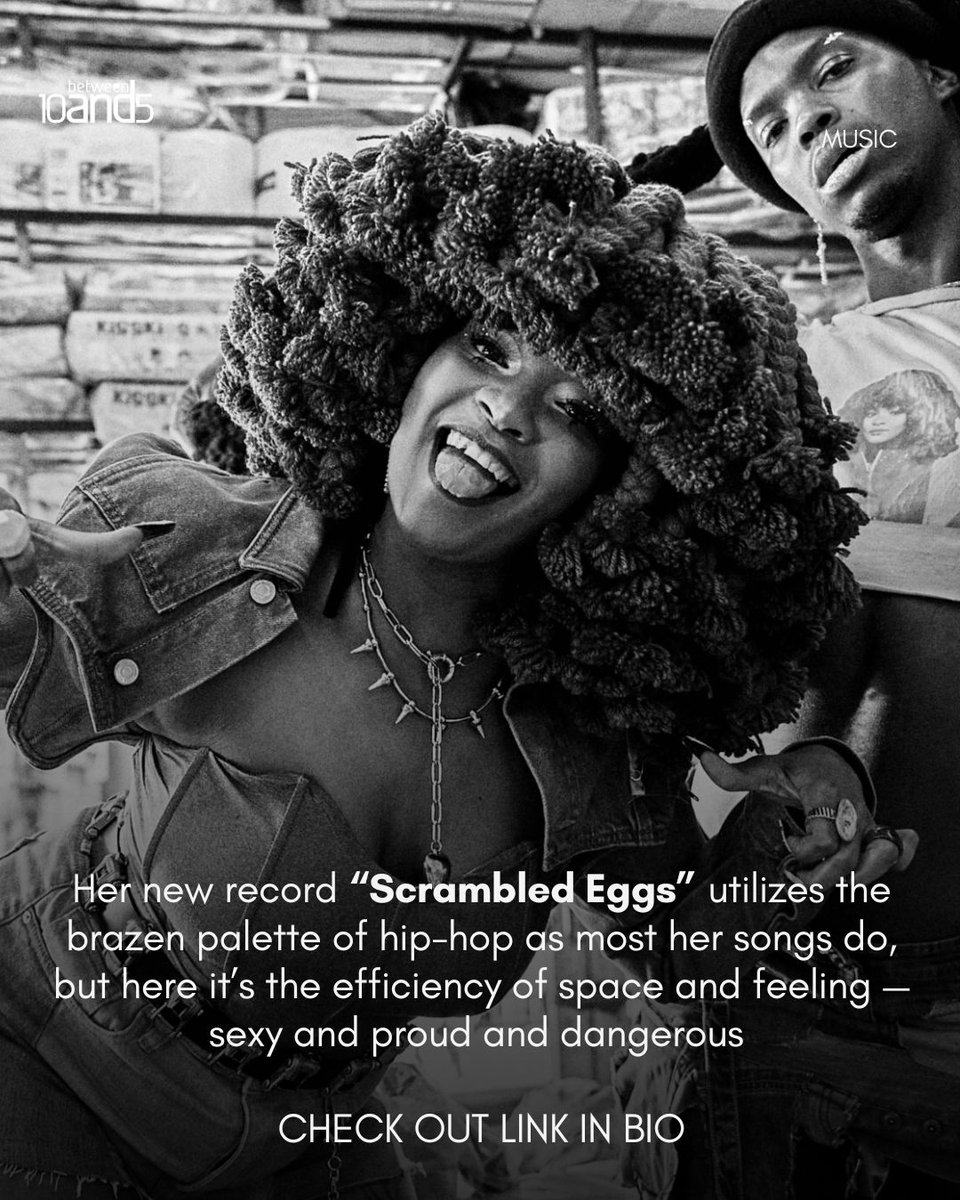 New Music Release Alert! 📷

South African trailblazer @MoonchildSanelly is back with a bang. Her latest track 'Scrambled Eggs' is out now.

The song,'Scrambled Eggs' is just a taste of what's to come from Moonchild's upcoming studio album.

Read the full story on our website🔗