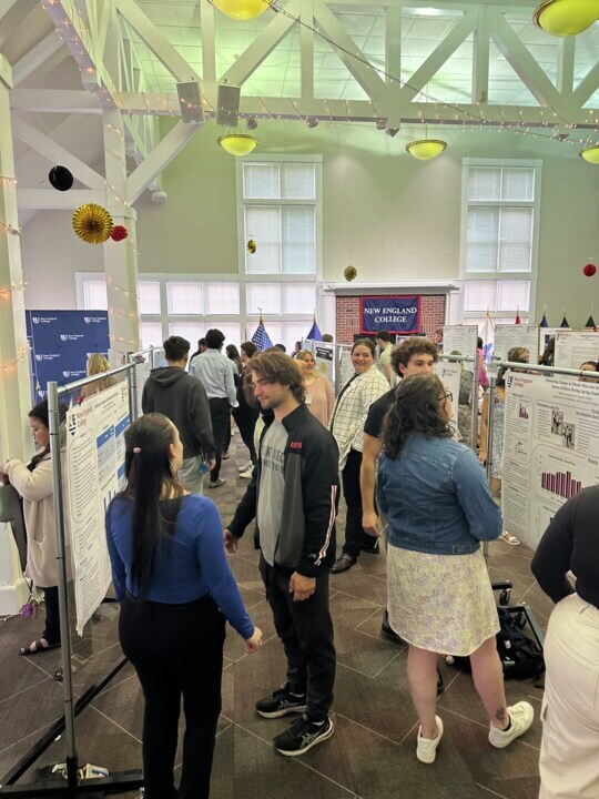 To kick off commencement week, we are shining a light on our Student Spotlight event! 🌟🎊 New England College students always impress us with their drive and creativity! Bravo to you all! 👏🏿🎉👏🏼

#NewEngCollege #StudentSuccess #StudentSpotlight #TopCollege