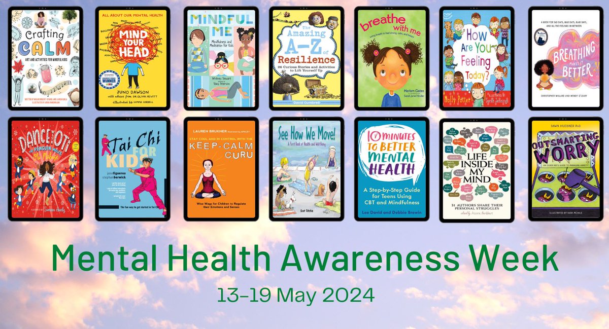 We’re supporting @mentalhealth this #MentalHealthAwarenessWeek (13 to 19 May). This year's theme is 'Movement: Moving more for our mental health'. Checkout our special collection for #children & #YoungPeople on #Libby: tlc.overdrive.com/library/youth/…. #LoveLibraries #MomentsForMovement