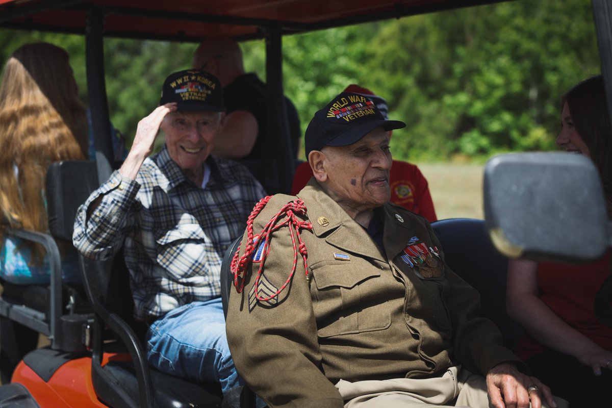 Historic events like #DDay serve as bridges connecting past, present & future. As the 80th Anniversary of D-Day approaches, heroes of the past and present honor sacrifices made and test for one more time the C-47A troop carrier aircraft that led the Airborne Invasion. #WeAreNATO