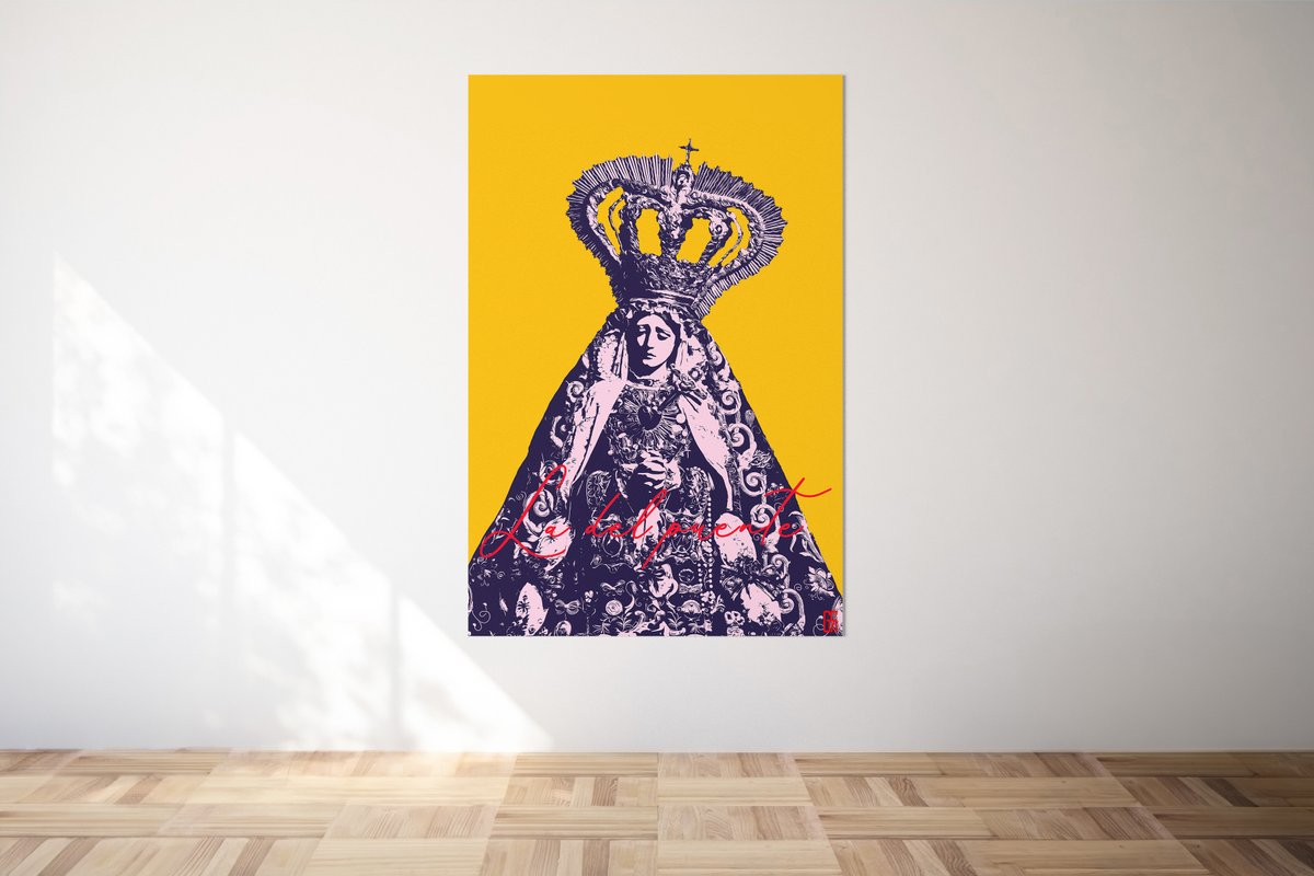 𝙻𝚊 𝚍𝚎𝚕 𝚙𝚞𝚎𝚗𝚝𝚎. . Lienzo disponible 50x75. . #CofradíasMLG