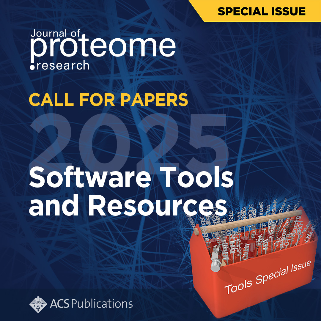 Call for Papers: This Special Issue showcases the latest novel and significantly updated software tools, web applications, and databases for analysis and visualization in proteomics and related research. Submit your manuscript by September 30, 2024 ➡️ go.acs.org/9kc