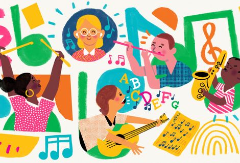 To reap the benefits of music on learning, kids need consistent and abundant musical practice, according to the latest cognitive research. How music primes the brain for learning: ow.ly/W7tP50J0s6b #TLChat #PaLibChat
