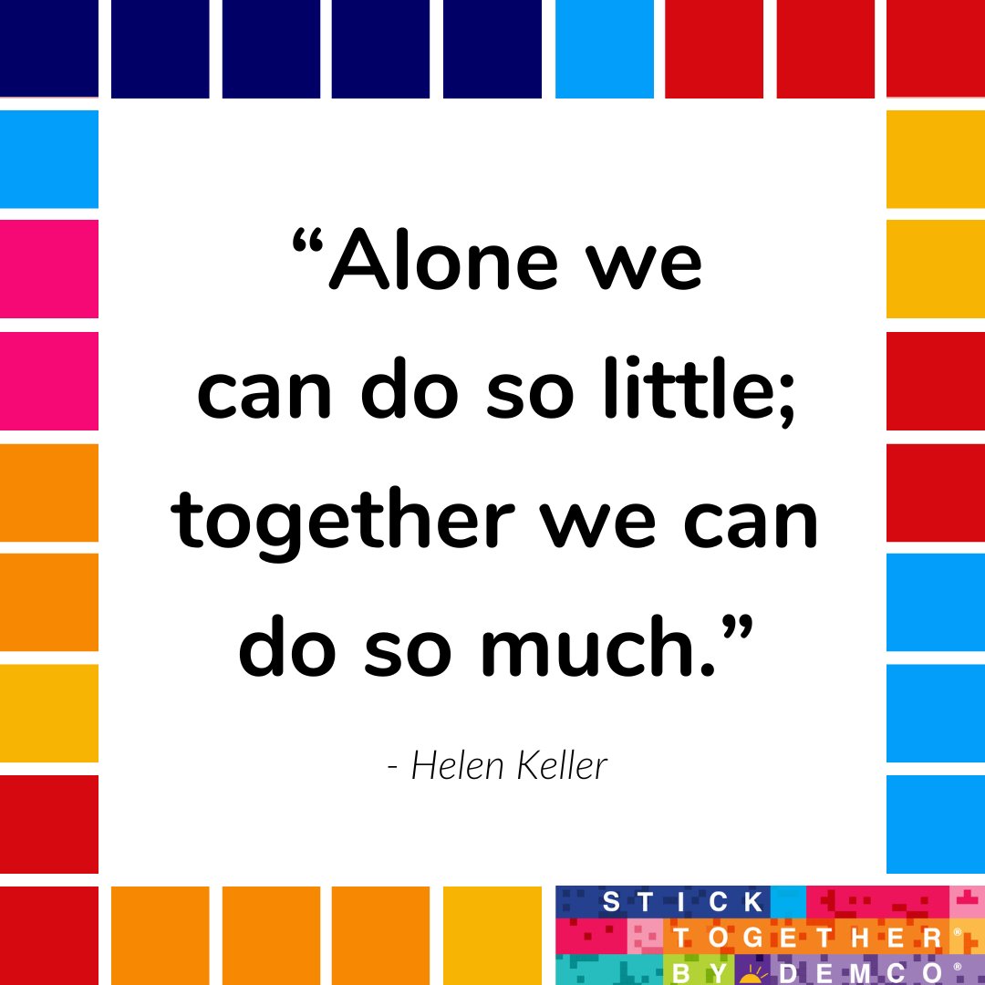 Happy Monday, StickTogether Community! 👋  We’ve missed you, and we’re so excited to catch up! What have you all been up to? Drop your latest StickTogether stories or photos below. 👇 #TLChat #FutureReadyLibs #EdChat @demco