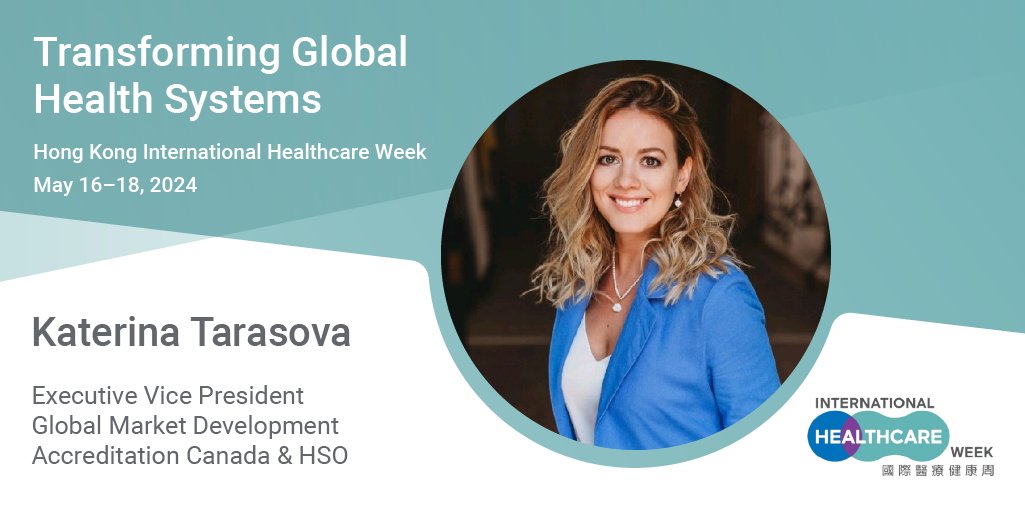 Join Katerina Tarasova, Executive Vice President of Global Market Development, from May 16-17 at #IHW in #HongKong for a presentation on 'Transforming Global Health Systems.' Connect with us to learn more! #HealthSystems #InternationalHealthcareWeek #GlobalHealth