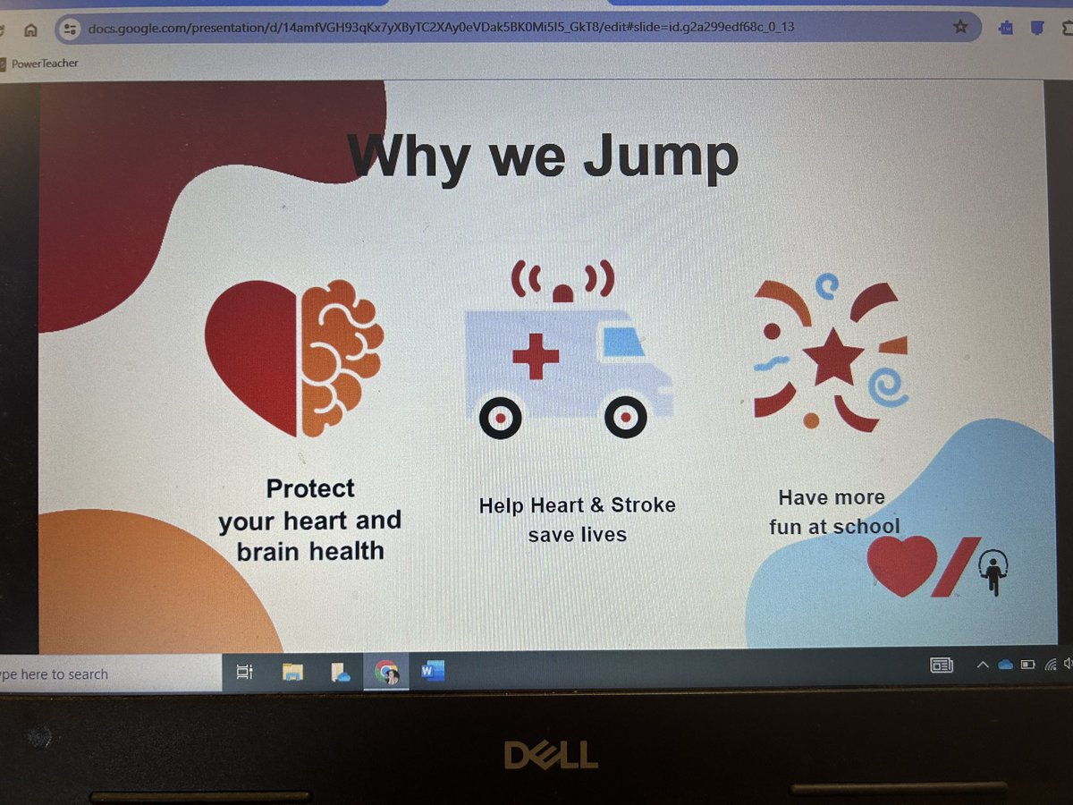 Our school is participating in <a href="/HeartandStroke/">Heart & Stroke</a>’s #JumpRopeForHeart, raising money to support lifesaving research. Please join us and help create a healthier future for kids across Canada. Visit our page to help fundraise jumpropeforheart.crowdchange.ca/46875  
<a href="/FrCWSullyDPCDSB/">Father C.W. Sullivan</a>
