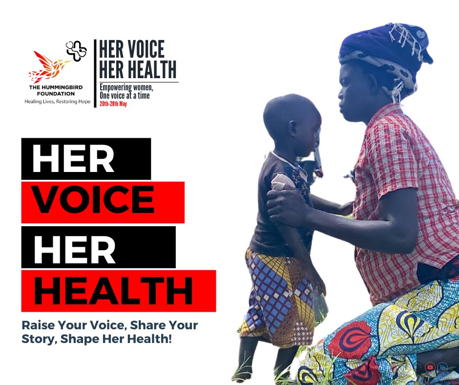 Hey there! 

We're launching our 'Her Voice, Her Health' campaign & we want YOU to be part of it! 

Record a one-minute video in landscape mode, sharing your personal journey or advice related to women's health & send your video via WhatsApp at +256759946444.

#HerVoiceHerHealth