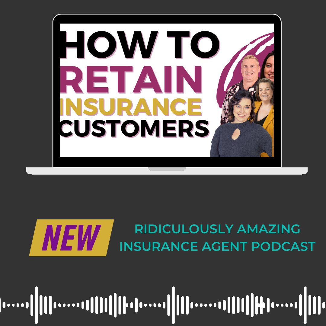 🎙️🔥 Check out our latest Ridiculously Amazing Podcast Episode on How to Retain Insurance Customers! Don't miss out on this valuable information! Click the link to listen to the full episode: hubs.ly/Q02wRYKD0 🎧

#Insurance #CustomerRetention #Podcast #CustomerService