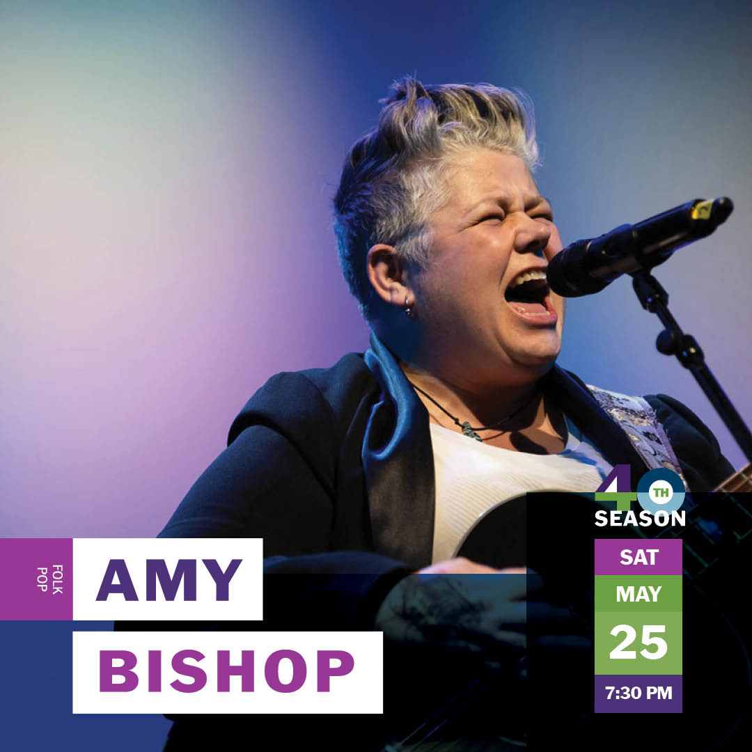 Experience the undeniable talent of Canadian singer-songwriter Amy Bishop live at Horizon Stage! With a knack for crafting stories into heartfelt songs, Amy's upcoming show is not to be missed. Book your tickets now to witness her sincere and passionate performance.