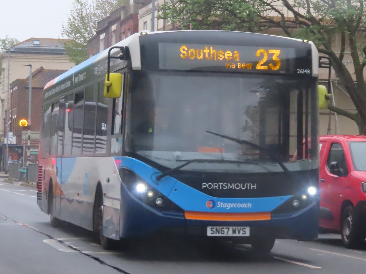 SN67WVS in Portsmouth on the 13/5/2024.