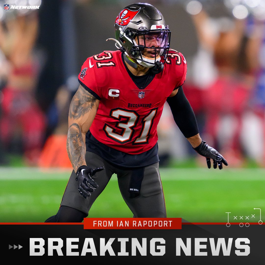 Sources: The #Bucs and All-Pro S  Antoine Winfield Jr have struck a deal and for the first time in NFL history, the highest paid DB is a safety! Winfield gets a 4-year contract worth $84.1M with $45M fully guaranteed in a deal done by @DavidMulugheta of @AthletesFirst. 💰 💰 💰