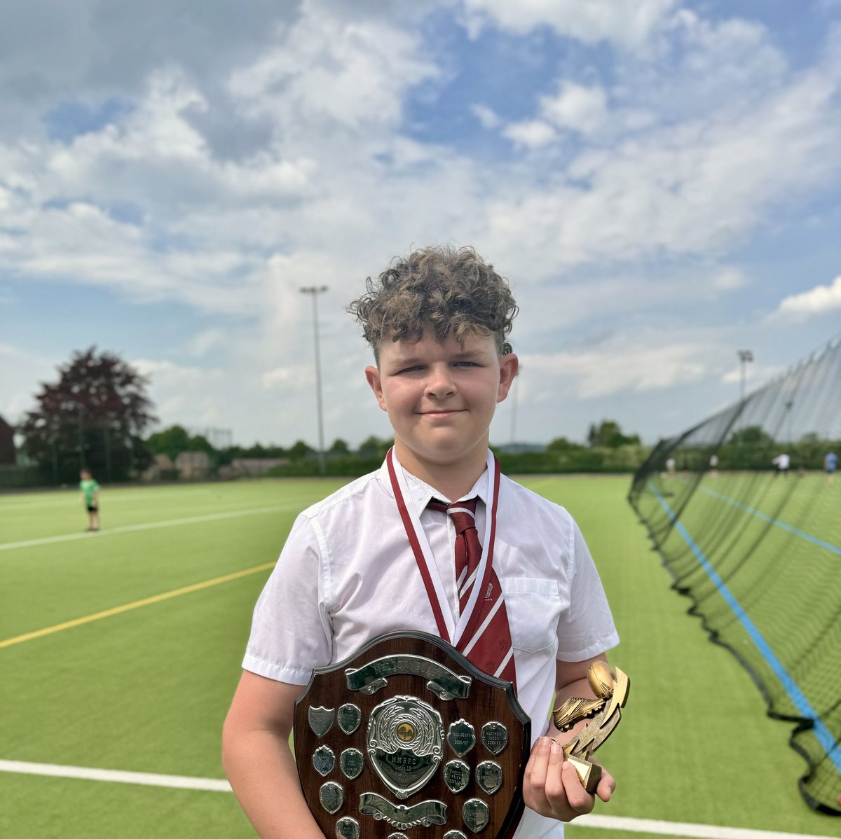 *SUPERSTAR* Freddie was delighted to win Player of the Year for Melton RFC Under 12s this weekend. 🏉 Well done! @satrust_ @meltontimes @meltonsports @MeltonBelvoir