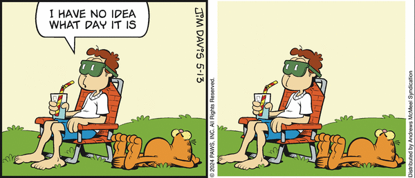 garfield without the third panel