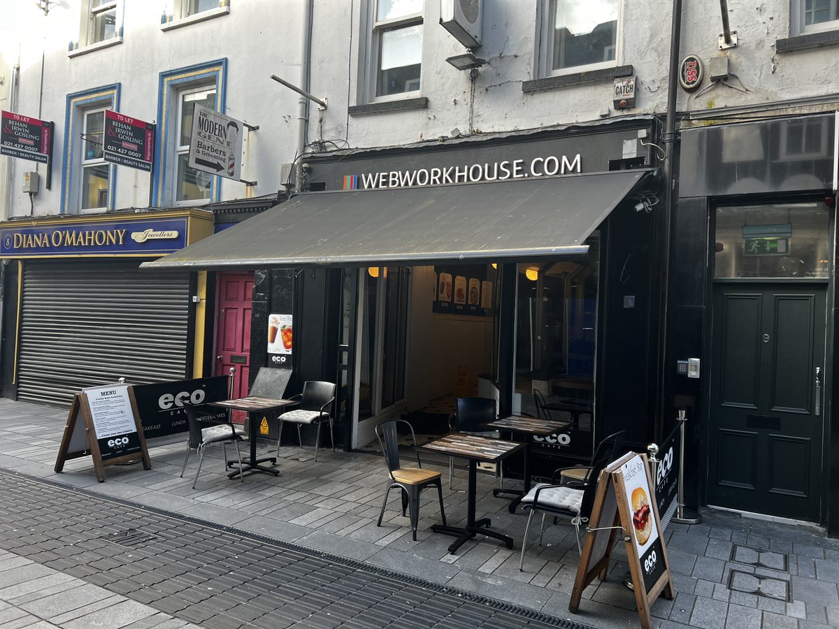 I miss catching up with my friend David Halpin at WebWorkHouse over coffee. Dave loved to talk about tech. #CorkCity #Ireland