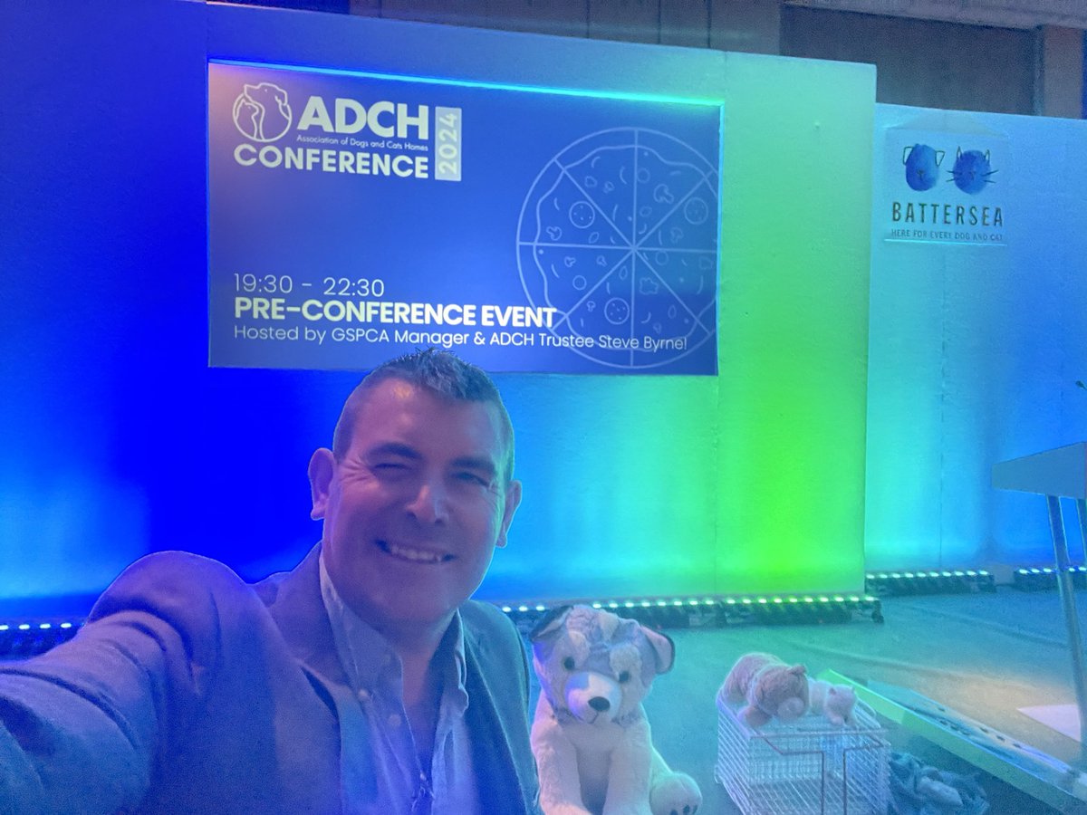 SteveJByrne's tweet photo. Let the #ADCH first evening with lots of fun begin 🤩 #AssoicationofDogsandCats #strongertogether #togetherfordogsandcats #ADCHConference2024 #GSPCA #GuernseySPCA @gspca @ADCH_News https://t.co/QDxOaIknYd