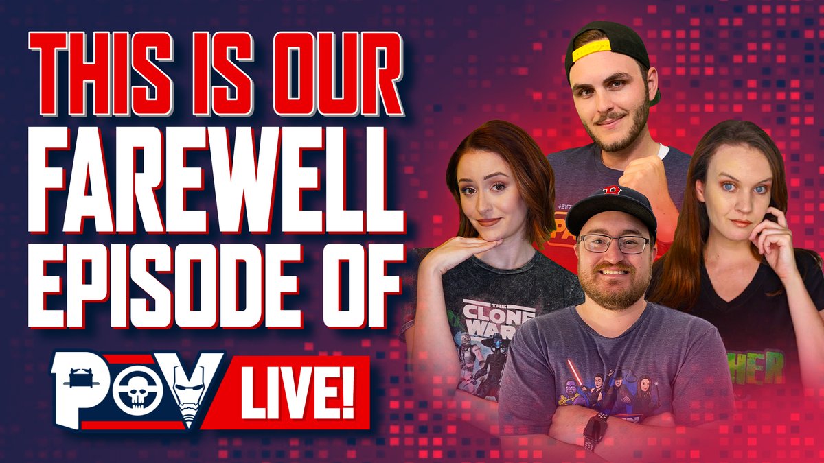 certainPOVcrew's tweet photo. It's a bittersweet kind of day. Tonight is our FINAL episode of POV LIVE ever. If you're free, we'd love to have you join us as we say goodbye to something that's truly changed out lives.

We'll be LIVE at 6 pm pst hanging out &amp; having fun one last time. Link is posted below 🔗👇 https://t.co/KkJlLlIWEC