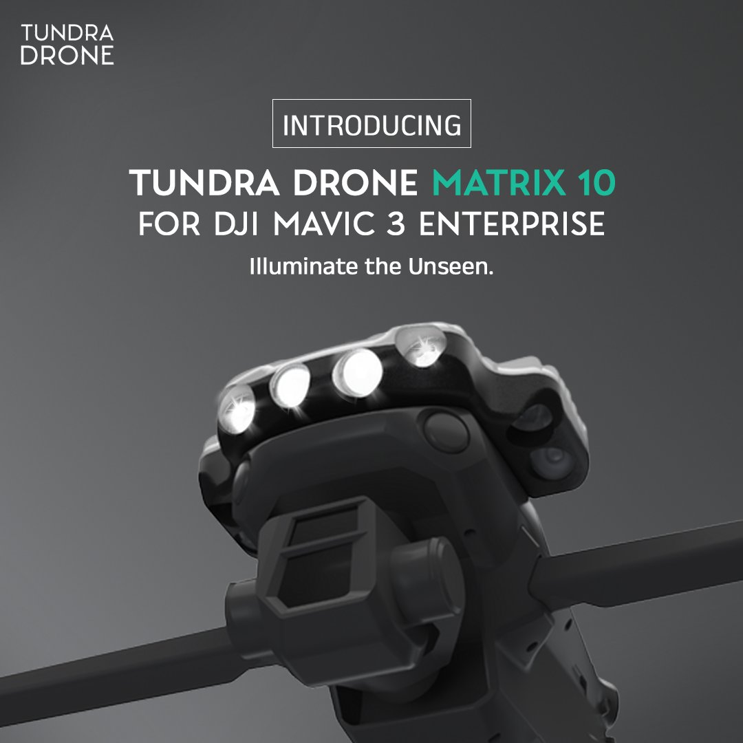 Introducing the game-changer: Tundra Drone Matrix 10! 🌟 Designed for DJI Mavic 3 enterprise, this powerhouse of light is about to redefine your aerial operations. Get ready to elevate your response capabilities! #TundraDroneMatrix10 #djidrone #innovations  #djimavic3enterprise