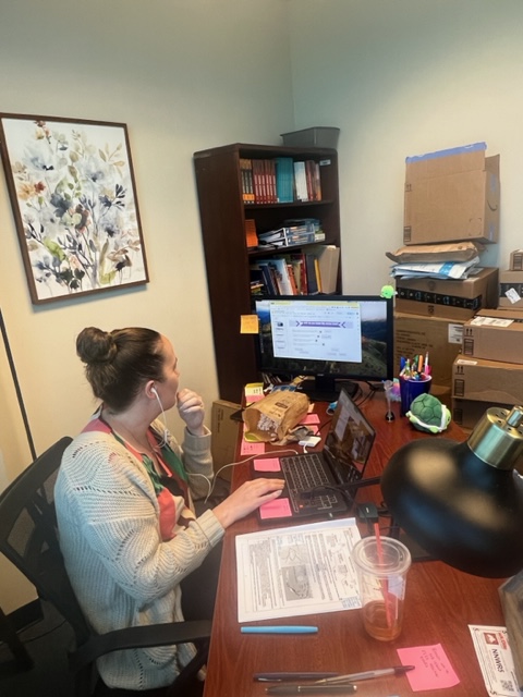 Ms. Carrington and Dr. Thomason working in small groups in our "Science-Palooza" event to prepare for the Grade 5 Science SOL. Such phenomenal work by our leaders!
