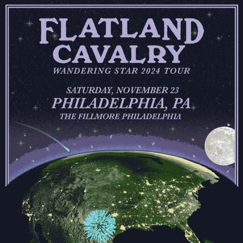 JUST ANNOUNCED ⭐️ @flatlandcavalry at The Fillmore Philadelphia on November 23! Presale begins Thurs, May 16 at 10AM. Use Code: SOUNDCHECK 🎧 Tickets go on sale Friday, May 17 at 10AM. 🎫 livemu.sc/3K1OHnA