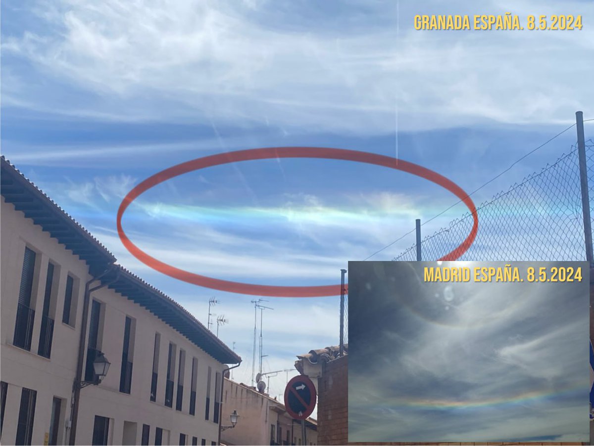 #Chemtrails #HAARP

🛩 Aberración atmosférica (Chembow). El espectro de emisión de Fraunhofer parece delatar la presencia de aluminio y bario. 

🎦 Video grabado en Madrid.

✏️ He visto este efecto en Madrid sobre las 14:00 ¿alguién más ha visto este 'arcoíris' recto hoy?