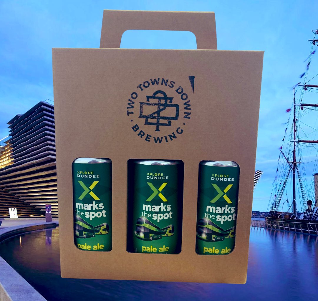 🍻 Fancy a brew? 💚 We’ve joined forces with our friends @Twotownsdown to bring you “X Marks The Spot” pale ale, which went down a treat at our recent #BigBusShow charity open day. 👍 Grab a gift pack now online 👉 twotownsdown.com/shop/p/xplore-…