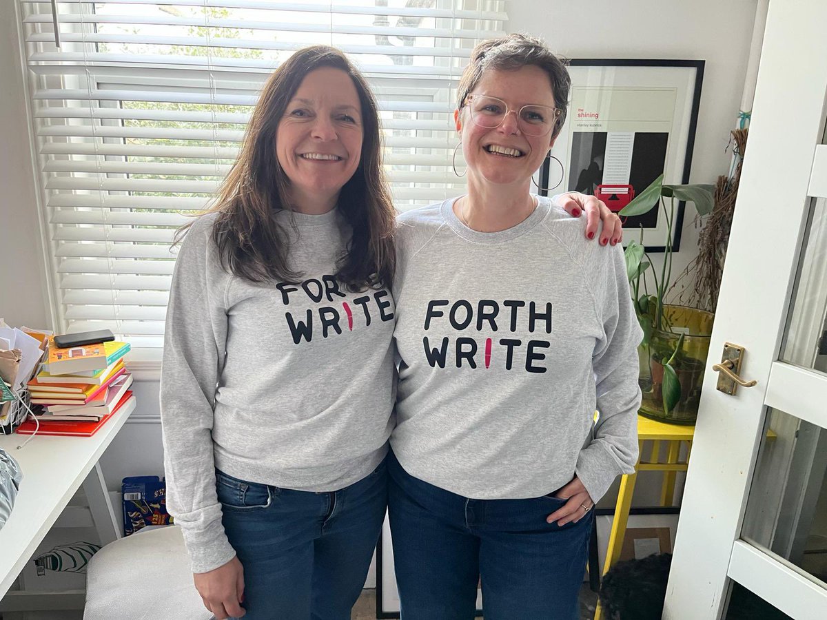 Welcome to Forthwrite. As an organisation we have evolved and wanted our name to reflect that. Writing Around The Kids will continue to support mothers as Forthwrite becomes the umbrella name for our podcast and other events @annajefferson @johnno_sam