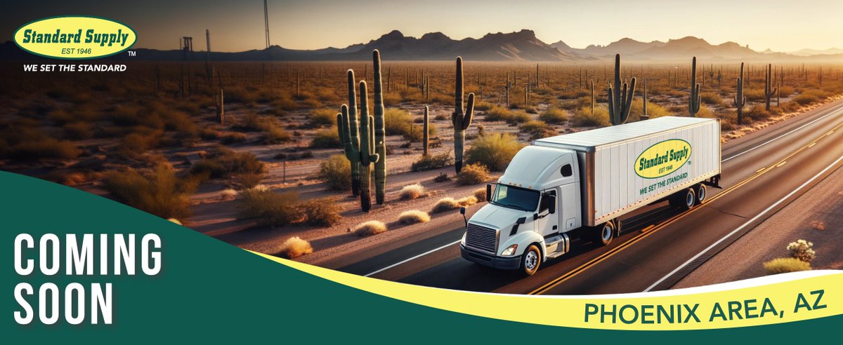Big news! 🎉 We are thrilled to announce our expansion to sunny Phoenix, Arizona! 🌵 Get ready for top-quality HVAC products &amp; service right at your doorstep. Stay tuned for updates!

#WeSetTheStandard #HVAC #Phoenix