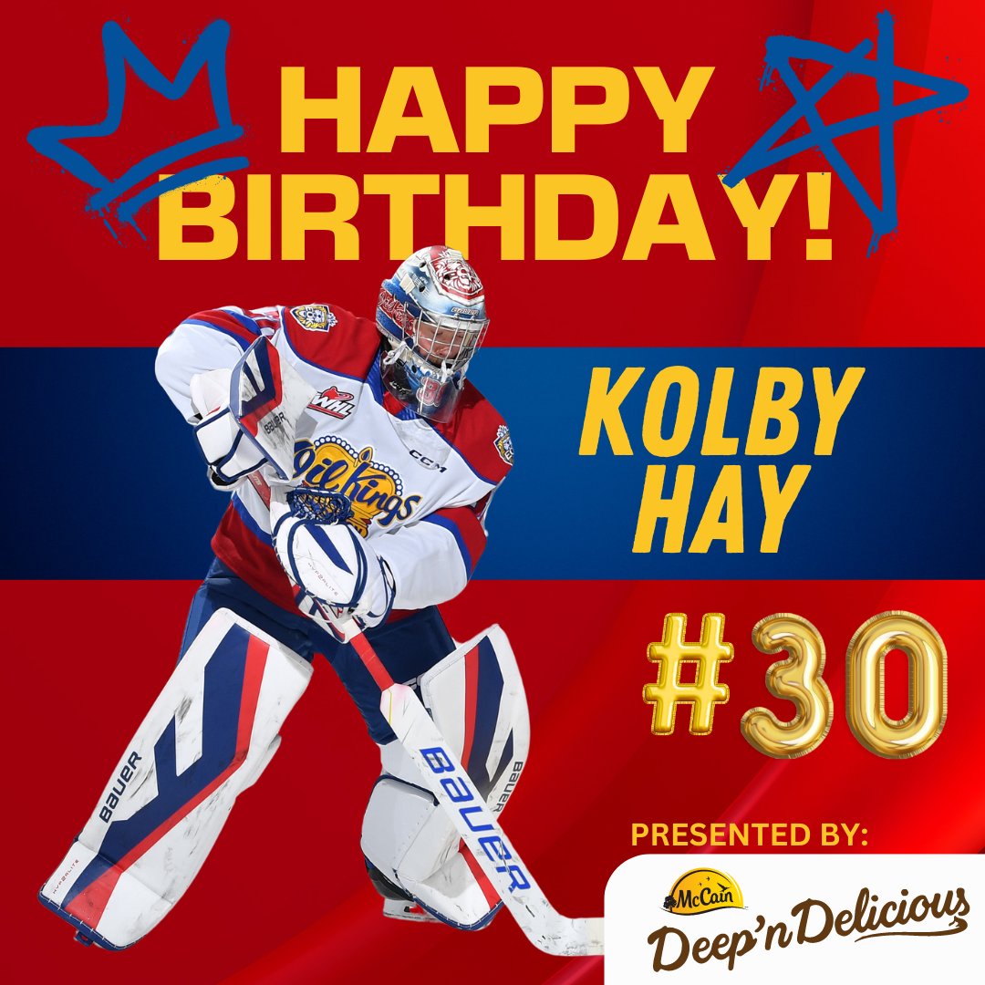 Hay! It's your birthday! Happy birthday Kolby!👑🎂 (@mccainfoods)