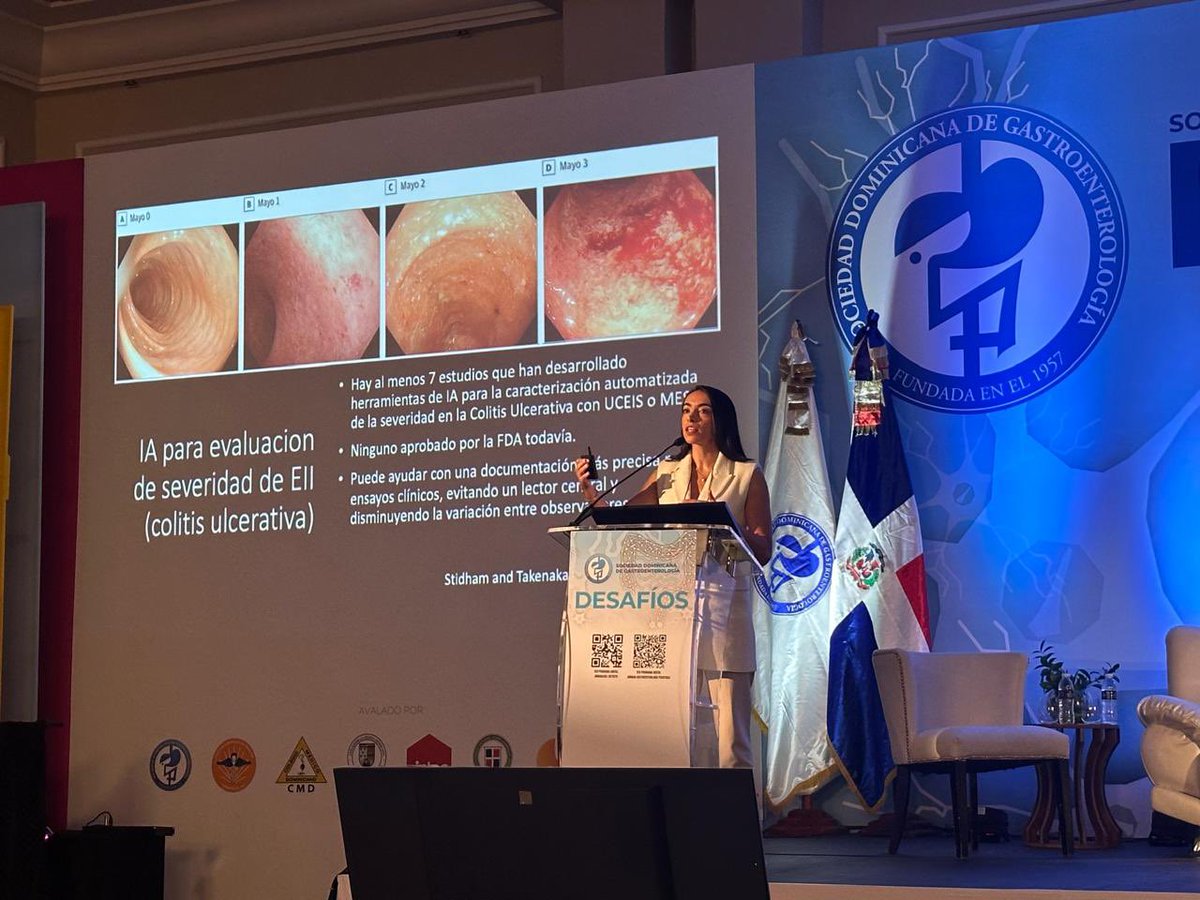 Last weekend, I had the honor and privilege to join my DR 🇩🇴 friends in Gastro for a memorable meeting to talk about: ✔️AI applications in GI and #IBD ✔️Optical diagnosis for EMR vs ESD in colorectal lesions👁️ Gracias @sodogastro for having me! Nos veremos pronto🙏🏽