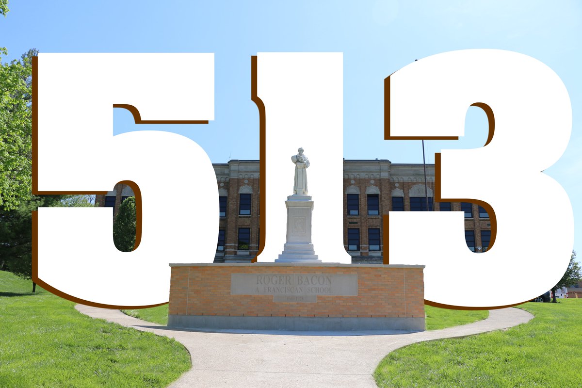 Happy #513Day to the Roger Bacon family! In honor of the area code we call home, help us celebrate #513Day by supporting our Annual Fund. Click the following link to make a #513Day donation to Roger Bacon! rogerbacon.org/about/school-n… #HailSpartans