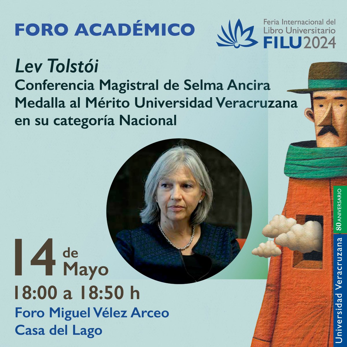 ¿Y por qué no?... ¡Aquí están las actividades del 14 de mayo en la #FILU2024! #UniversidadVeracruzana #ArteCienciaLuz #DGAAH #HumanidadesUV #BDH #OrgulloUV #Luzio #UV_InspiraElCambio #UV_80Aniversario