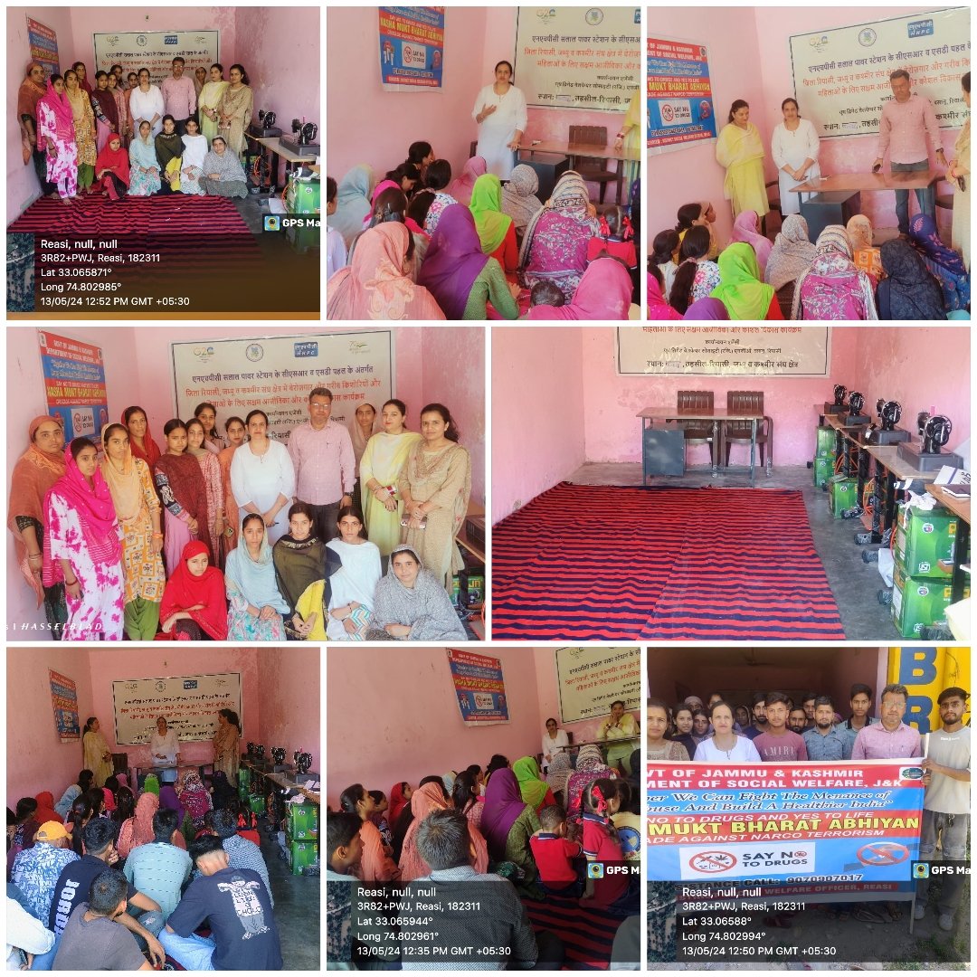 #YBWSNGOREASIJK #Reasi organized a comprehensive awareness camp at Saksham  Center Panasa Reasi covering crucial topics such as sexual harassment, domestic violence, drug abuse, human trafficking. Ms. Sonali Verma'(OSC )lecture on legal remedies and skills development seems like