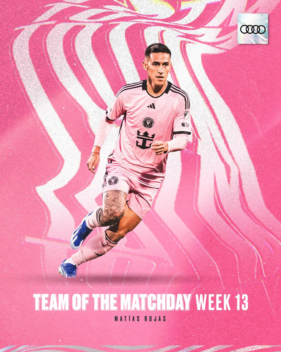 Making headlines 🗞️ Matías Rojas 🇵🇾 has been selected to the Team of the Matchday 👏

Details: intermiamicf.co/RojasTOTM