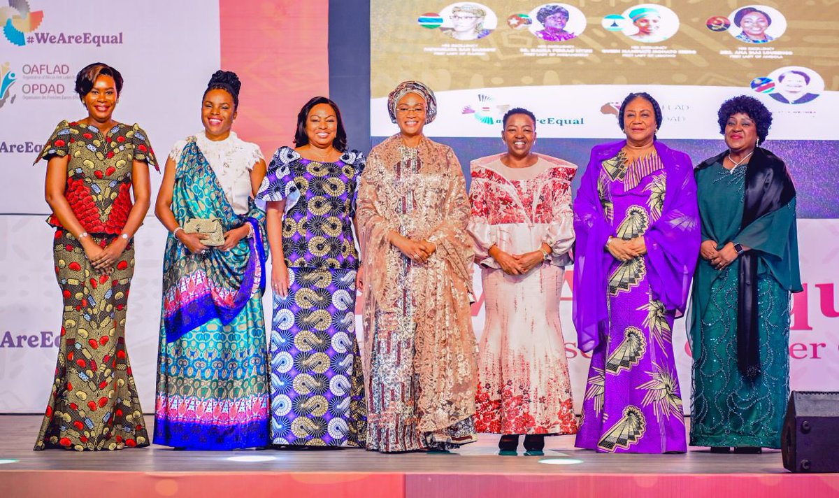 #WEAREEQUAL CAMPAIGN LAUNCHED IN NIGERIA as First Lady Oluremi Tinubu advocates enhanced Socio-economic inclusion for girls and women