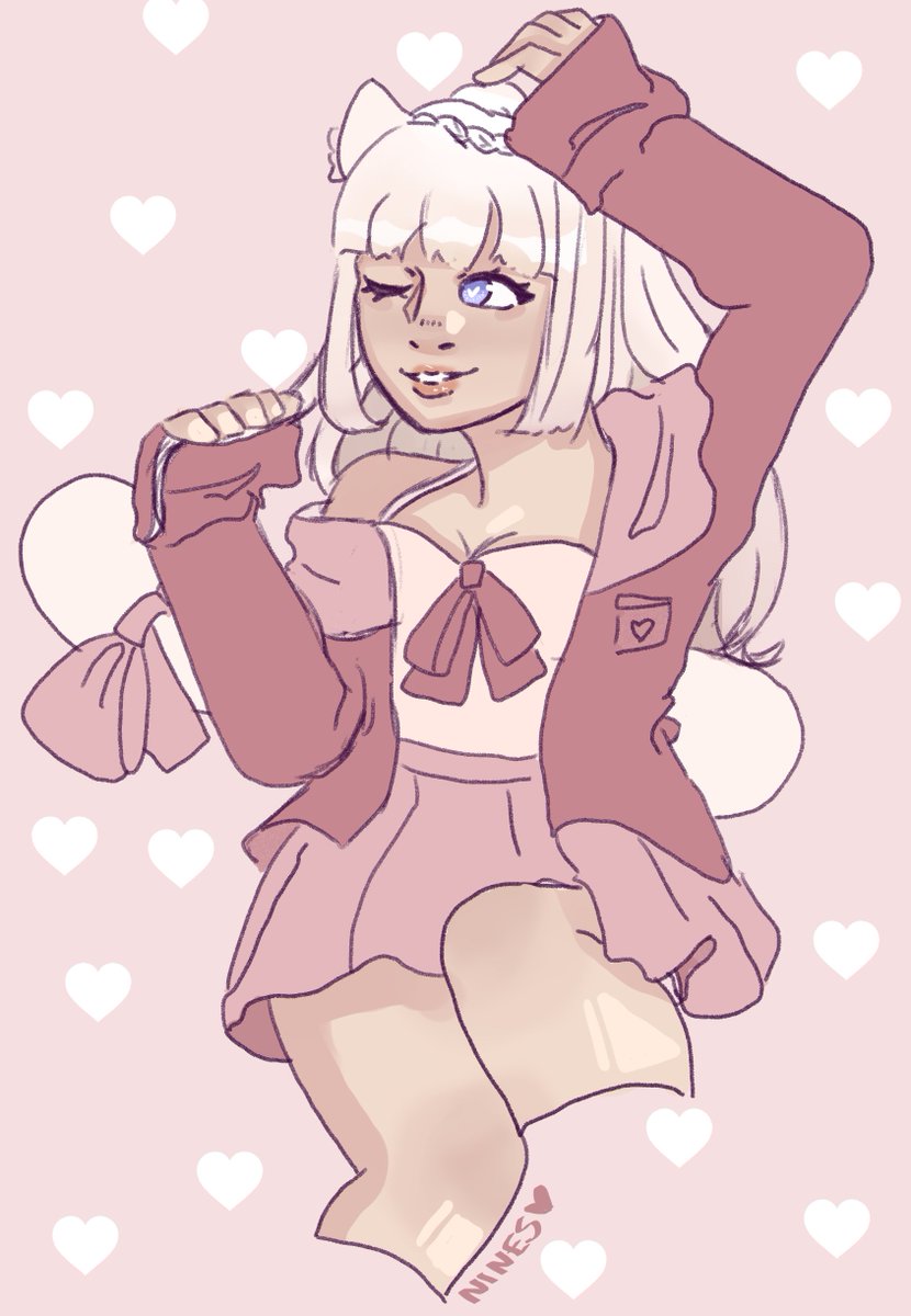 zeronyes's tweet photo. oc doodle 🥰🩷 https://t.co/SXInYkkSYY