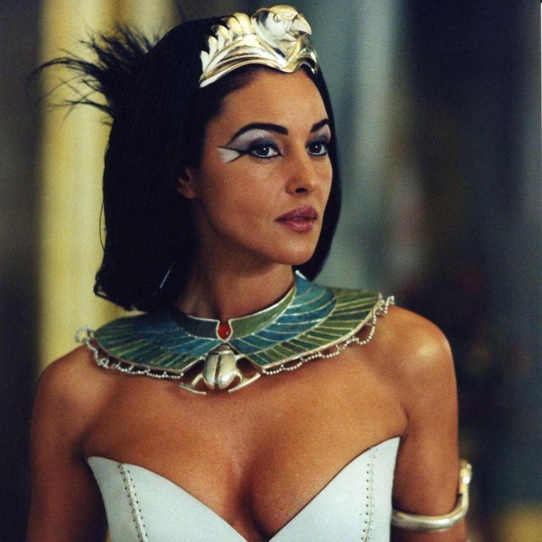 Monica Bellucci as Cleopatra