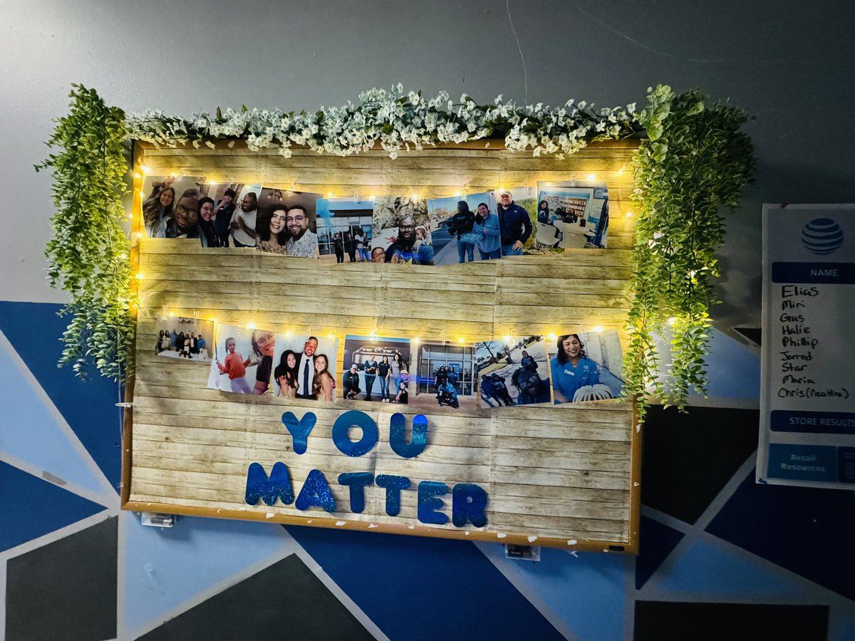 Finally finished our refresh on the YouMatter Board 🔥